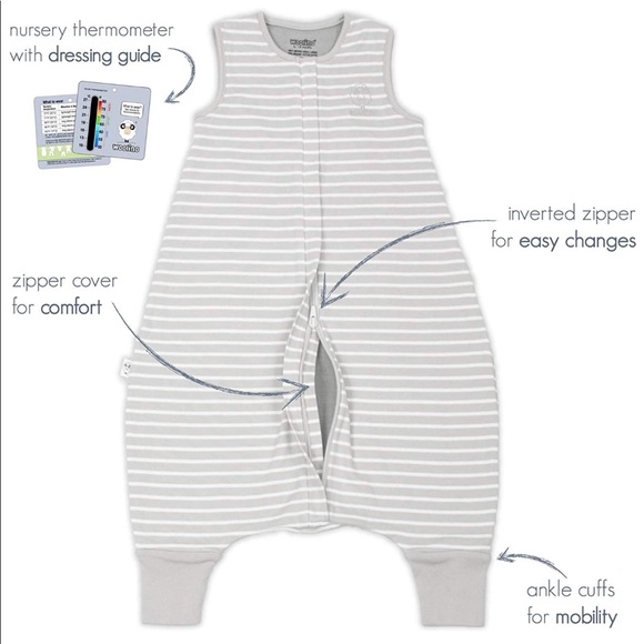 woolino sleep bag with feet